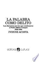 La palabra como delito