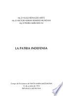 La patria indefensa