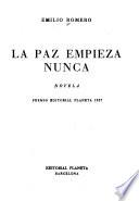 La paz empieza nunca