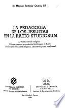 La pedagogía de los Jesuitas en la Ratio studiorum