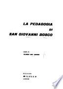 La pedagogia di San Giovanni Bosco