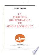 La peripecia bibliográfica de Simón Rodríguez