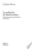 La población de América Latina