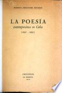 La poesía contemporánea en Cuba (1927-1953)