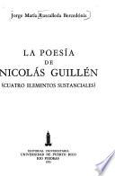 La poesía de Nicolás Guillén