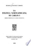 La política norteafricana de Carlos I