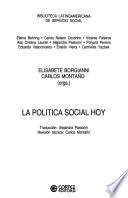 La política social hoy