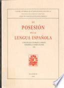 La posesión en la lengua española