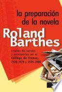 La preparación de la novela
