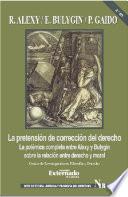 La pretensión de corrección del derecho
