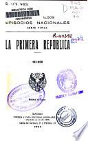 La primera república