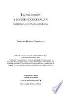La psicología y los servicios de salud