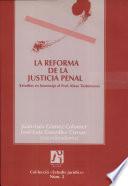 La reforma de la justicia penal