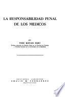 La responsabilidad penal de los médicos
