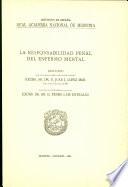 La responsabilidad penal del enfermo mental