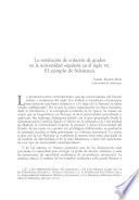 La restitución de colación de grados en la universidad española en el siglo XX. El ejemplo de Salamanca
