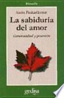 La sabiduría del amor