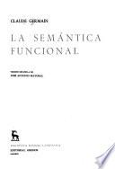 La semántica funcional