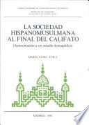 La sociedad hispanomusulmana al final del califato