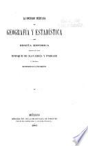 La Sociedad mexicana de geografía y estadística