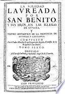 La Soledad laureada por San Benito y sus hijos en las iglesias de España y teatro monastico de la prouincia cartaginense, 7