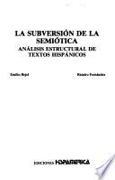 La subversión de la semiótica