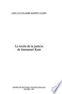 La teoría de la justicia de Immanuel Kant