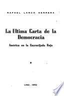La última carta de la democracia
