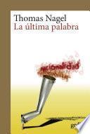 La última palabra