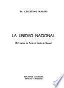 La unidad nacional