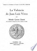 La Valencia de Juan Luis Vives