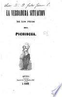 La verdadera situación de los picos del Pichincha