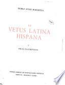 La Vetus Latina hispana: El octateuco