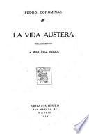 La vida austera
