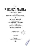 La Virgen María viviendo en la Iglesìa, 1