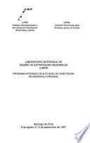 Laboratorio Integrado de Diseño de Estrategias Regionales (LIDER)