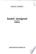 Landed immigrant