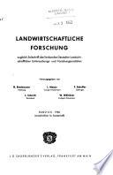 Landwirtschaftliche Forschung