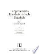 Langenscheidts Handwörterbuch Spanisch