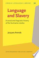 Language and Slavery
