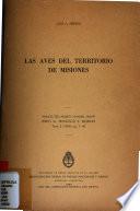 Las aves del Territorio de Misiones