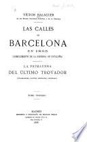 Las calles de Barcelona en 1865