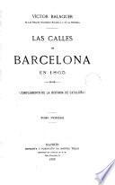 Las Calles de Barcelona en 1865