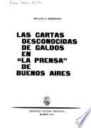 Las cartas desconocidas de Galdós en La Prensa de Buenos Aires