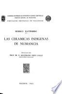 Las cerámicas indígenas de Numancia