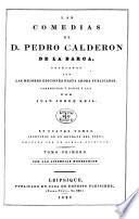 Las comedias de D. Pedro Calderon de la Barca