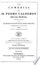 Las comedias de d. Pedro Calderon de la Barca