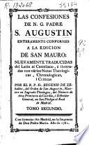 Las confesiones de N. G. Padre S. Augustin