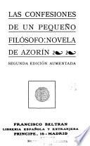 Las confesiones de un pequeño filósofo