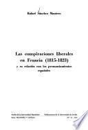 Las conspiraciones liberales en Francia (1815-1823) y su relación con los pronunciamientos españoles